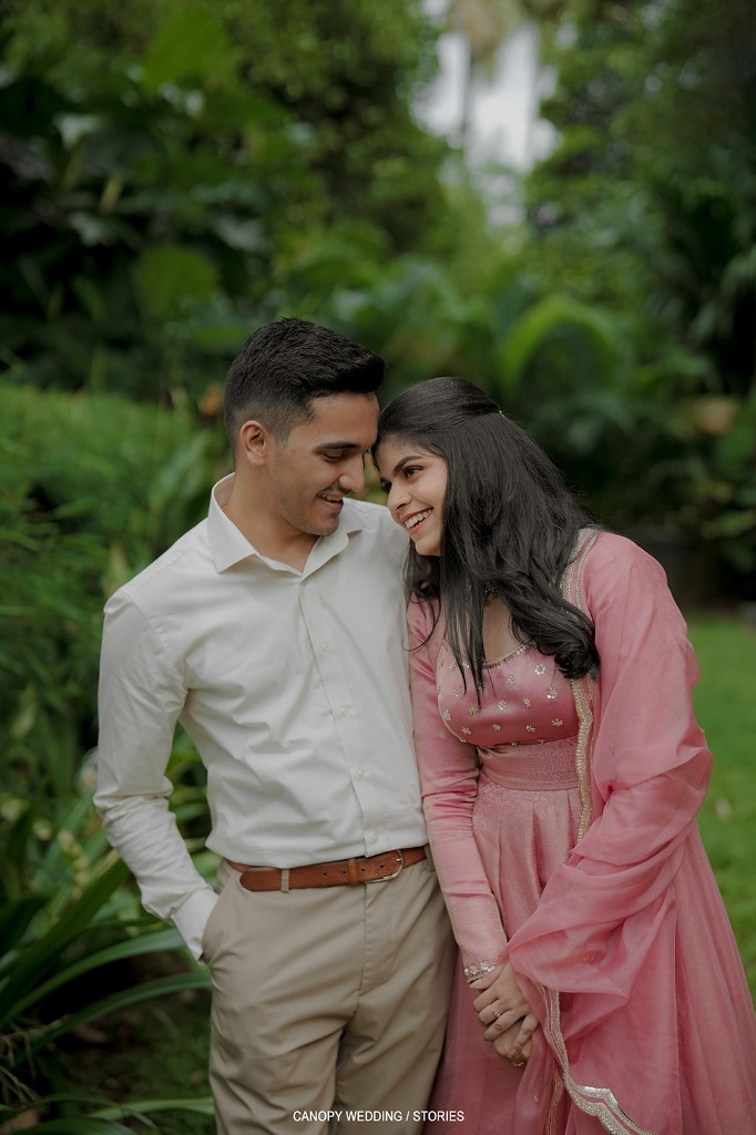 Chris and Chinnu candid moment